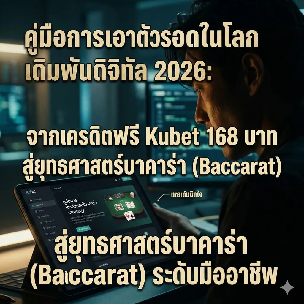 คัมภีร์ KUcasino: เทคนิคบาคาร่าความแม่นยำสูงด้วยระบบ AI Analysis