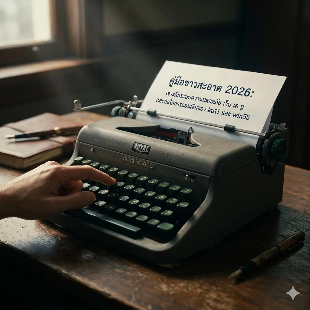 คู่มือขาวสะอาด 2026: เจาะลึกระบบความปลอดภัย เว็บ เค ยู และกลไกการถอนเงินของ ku11 และ win55